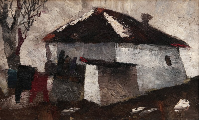 "Живопись. Пленэр. Продолжительный" by Верониcа Cрецу, 270x440mm, масло / холст