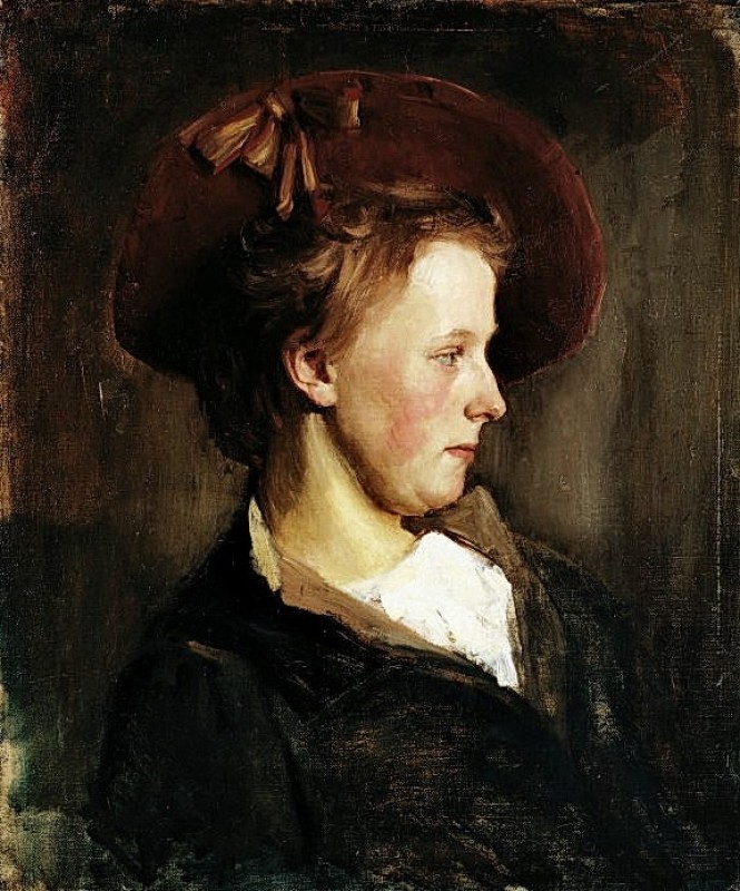 "Pictură. Portret" by Paul Raud