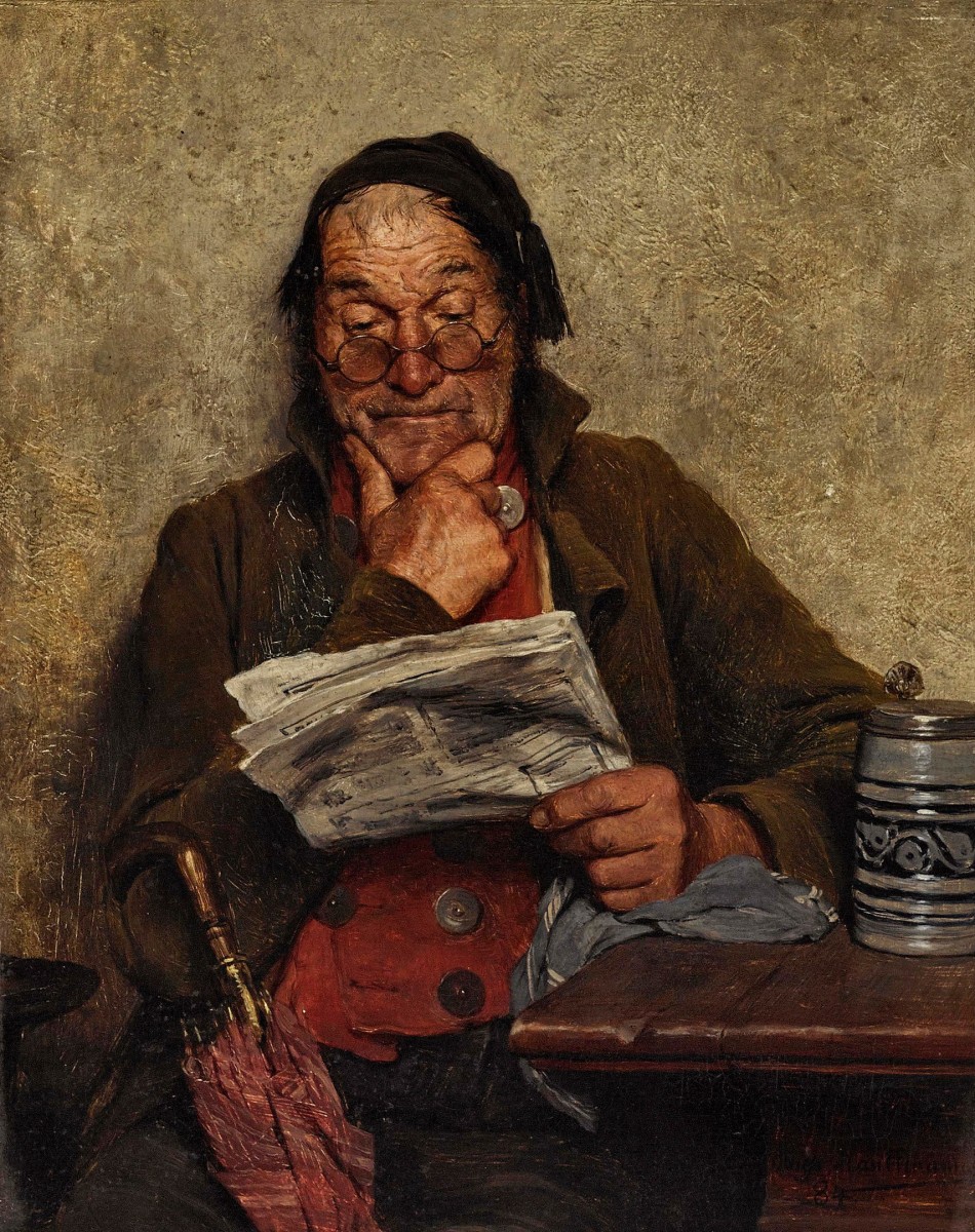 "Painting. Figure" by Hugo Kauffmann