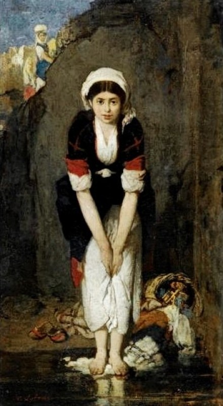 "Painting. Figure" by Nikiforos Lytras