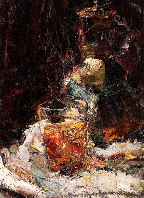 "Painting. Still life" by Rudolf Schweitzer-Cumpăna