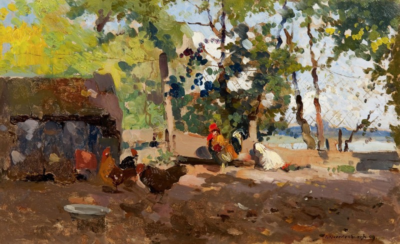 "Живопись. Сельский мотив" by Cорнелис Врееденбургх
