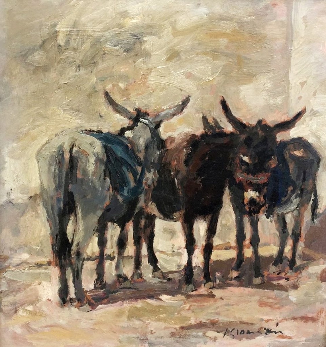 "Pictură. Animale" by Jan Groenestein