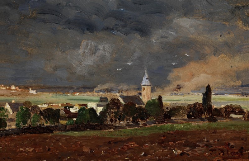 "Painting. Rural" by Tina Blau