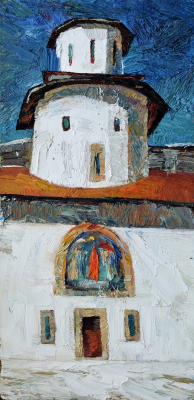 "Painting. Pleinair. Pleinair romania" by Vlada Cibuc, oil on canvas