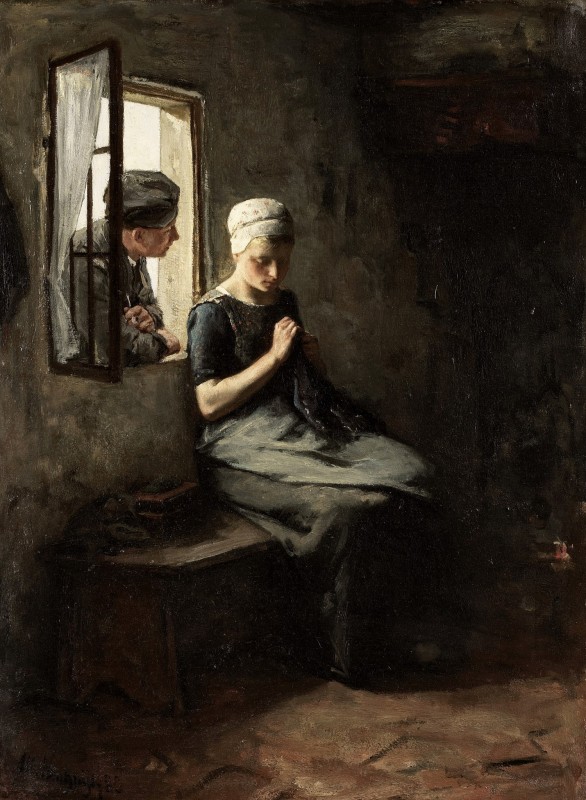 "Composition. People" by Albert Neuhuys