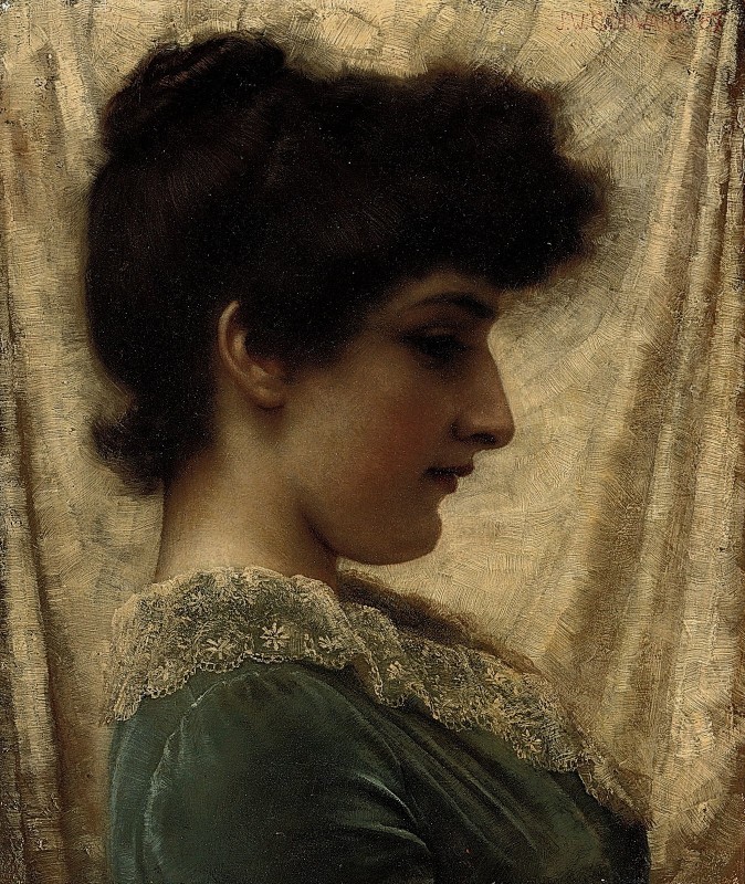 "Painting. Portrait" by John William Godward