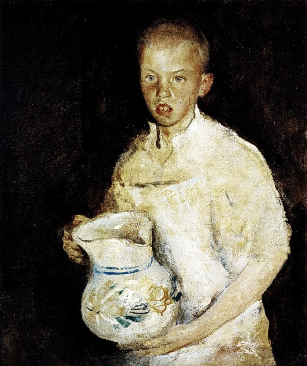 "Compoziție. Figură / semifigură" by Charles Webster Hawthorne