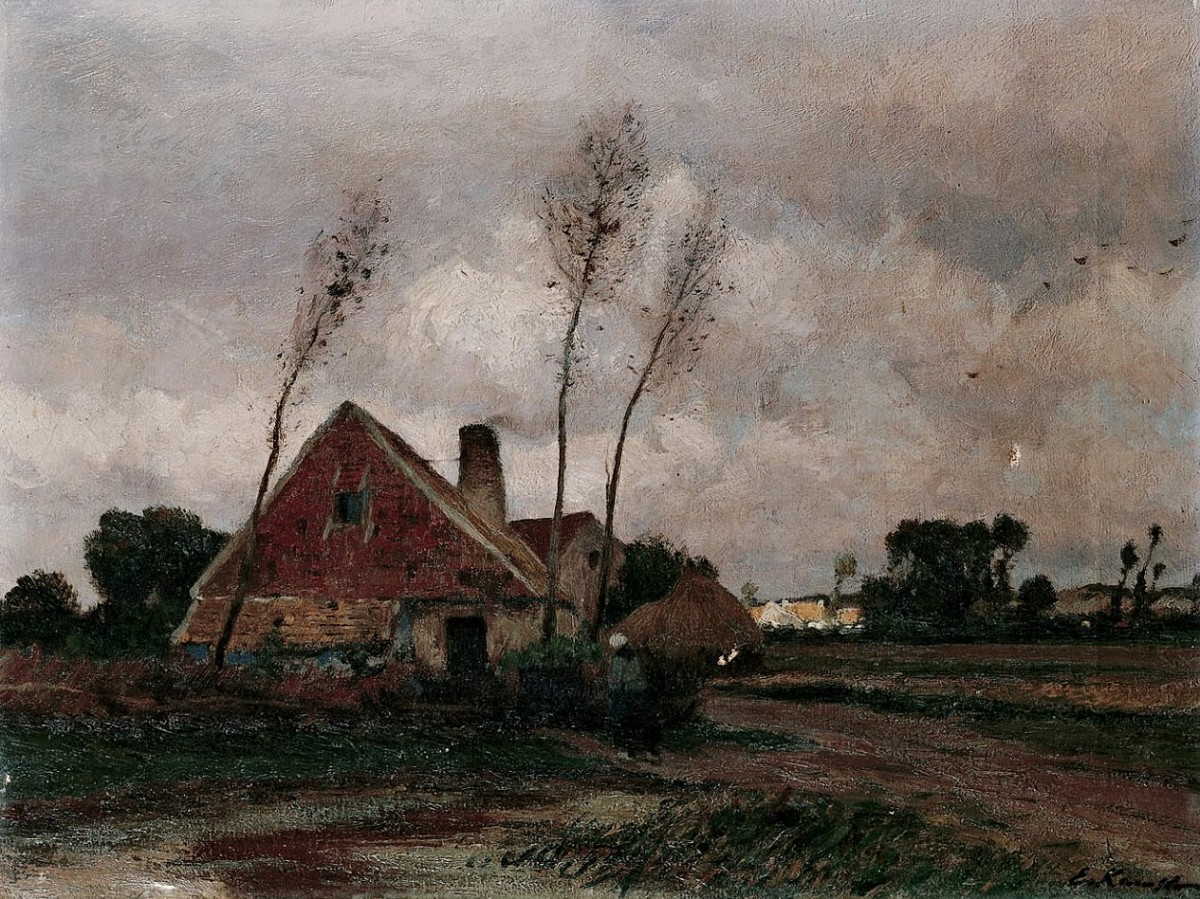 "Painting. Rural" by Eugen Kampf