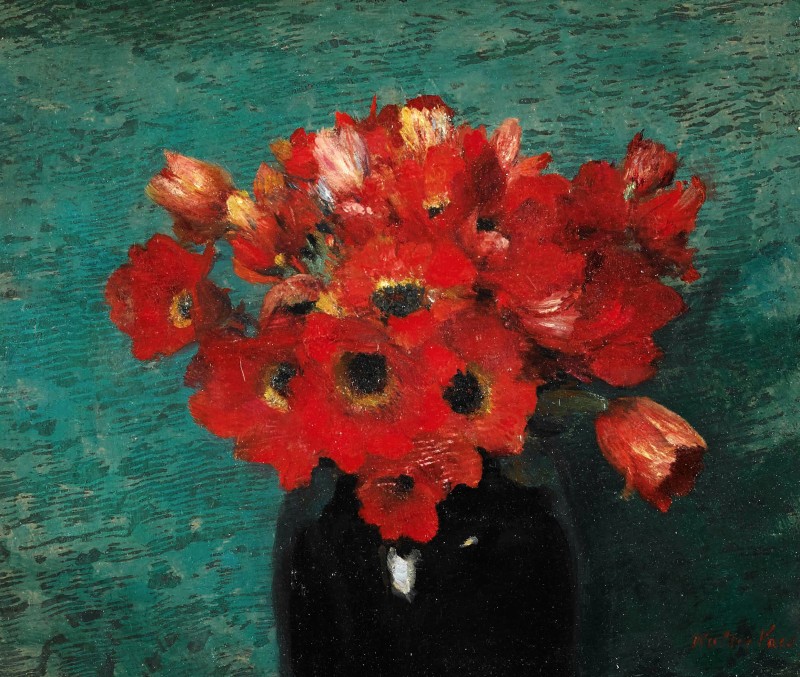 "Painting. Flowers" by Walter Vaes