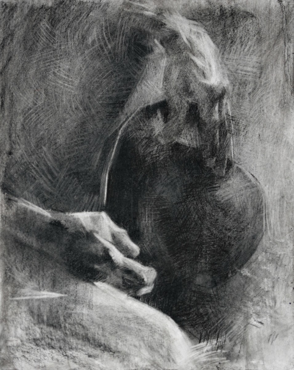 "Рисунок. Гипс, голова, руки и ноги" by Иоана Моcану