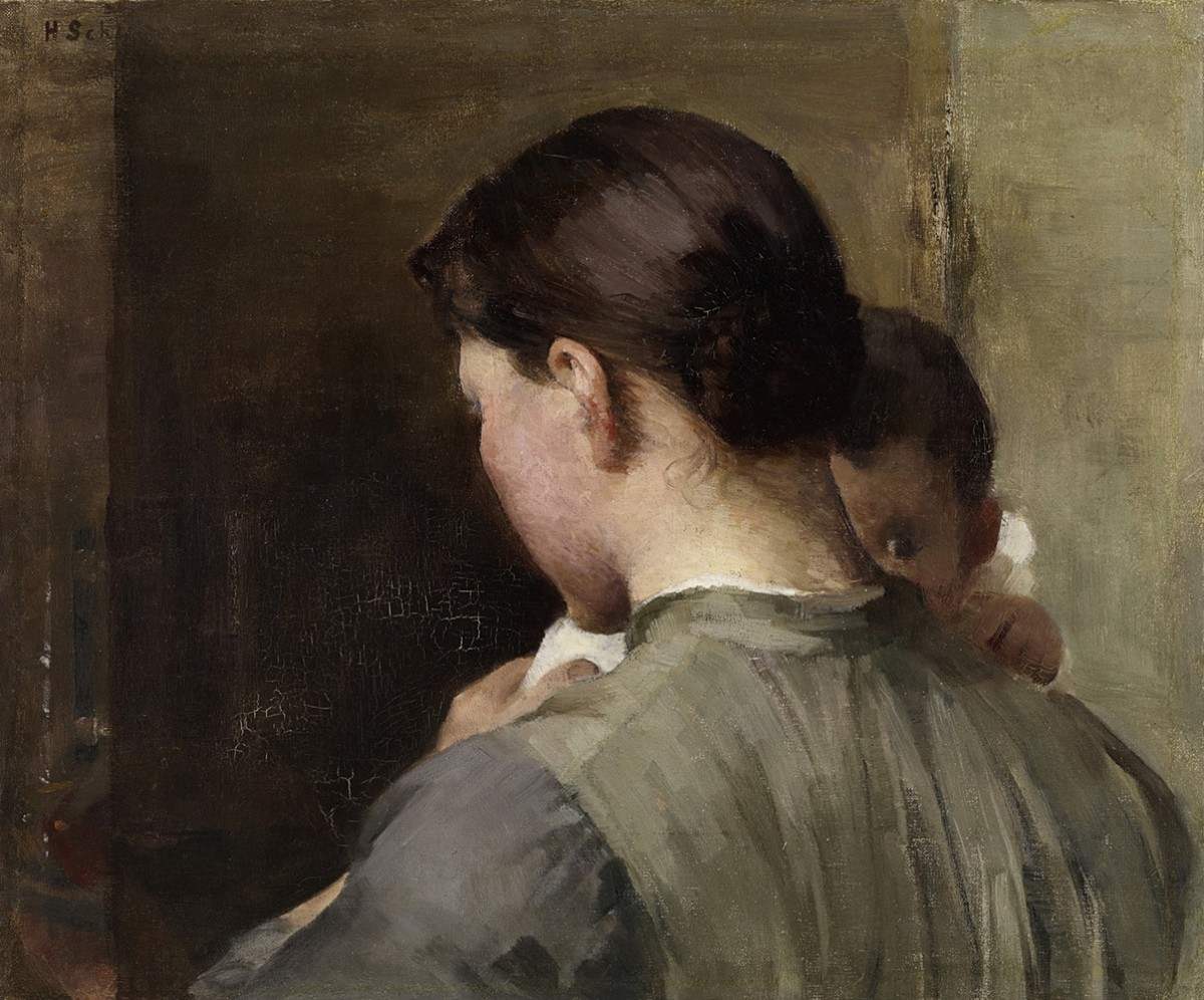 "Compoziție" by Helene Schjerfbeck