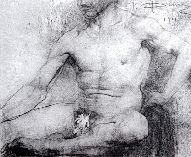 "Drawing. Nude" by Nicolai Fechin