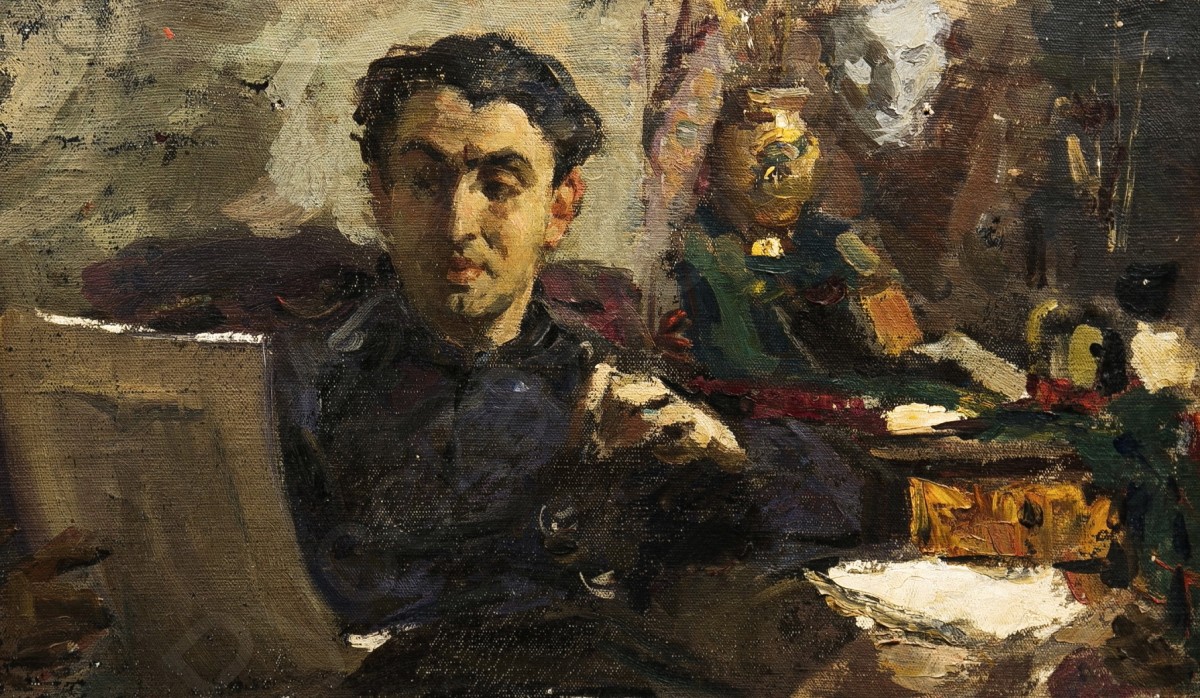 "Composition. Figure" by Boris Ioganson