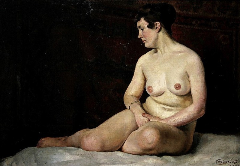"Painting. Nude" by Vladimir Filakovac