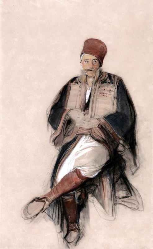 "Drawing. Figure" by John Frederick Lewis