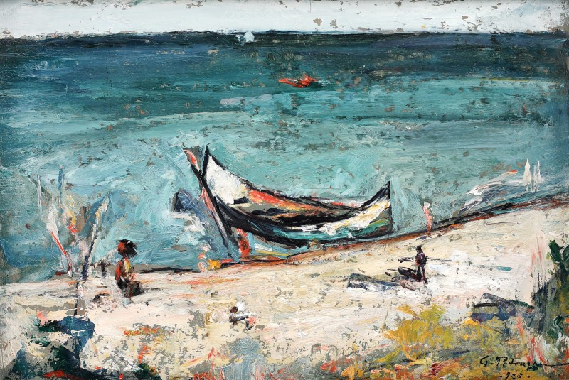 "Composition" by Gheorghe Petrașcu