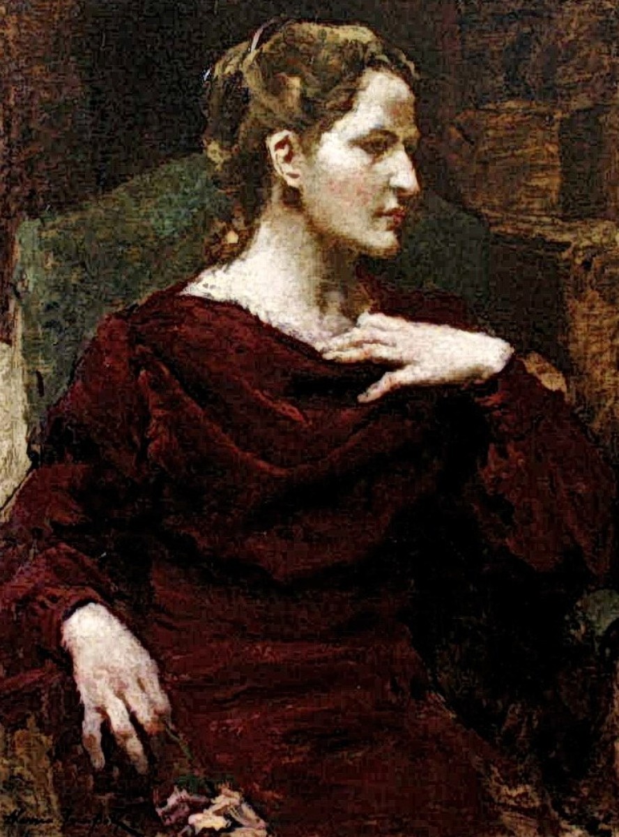 "Painting. Portrait" by Aleksei Vladimirovich Isupov