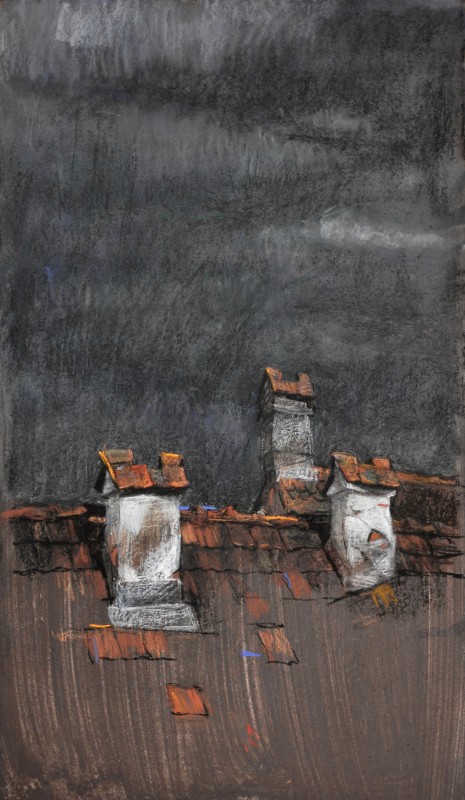 "Pictură. Pleinair. Pleinair România" by Ilie Maxemciuc, ulei pe pânză