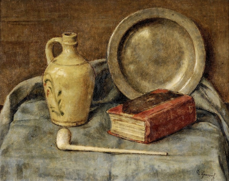 "Pictură. Natură statică" by Albert Henrich