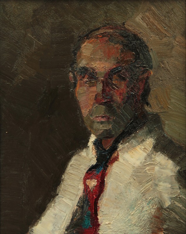 "Живопись. Портрет. Продолжительный" by Елена Ниcолэесcу, 500x400mm, масло / холст
