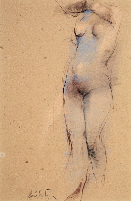 "Drawing. Nude" by Manuel Ruiz Ortega
