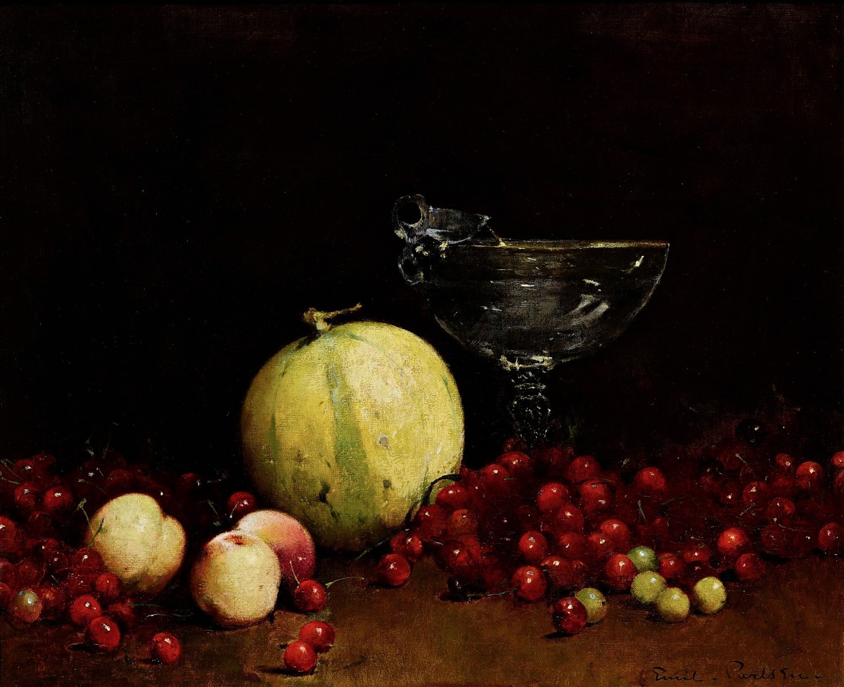"Pictură. Natură statică" by Emil Carlsen