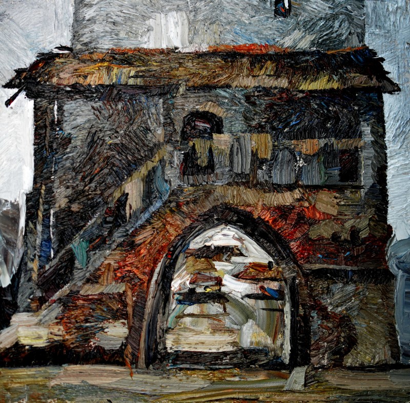 "Painting. Pleinair. Pleinair romania" by Dumitrița Znaida, oil on canvas