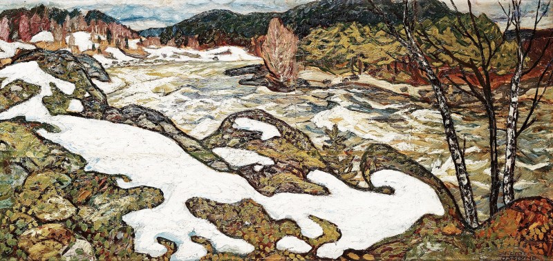 "Painting. Landscape" by Helmer Osslund