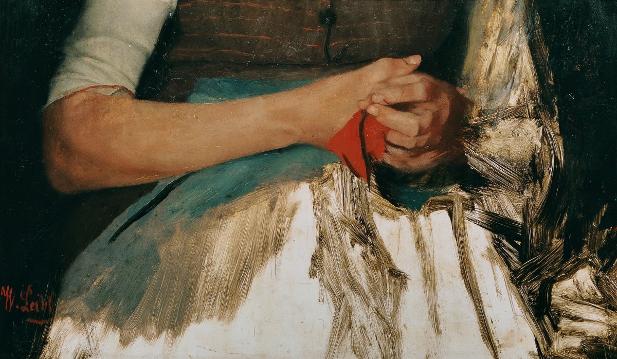 "Живопись. Гипс, голова, руки и ноги" by Вилхелм Леибл