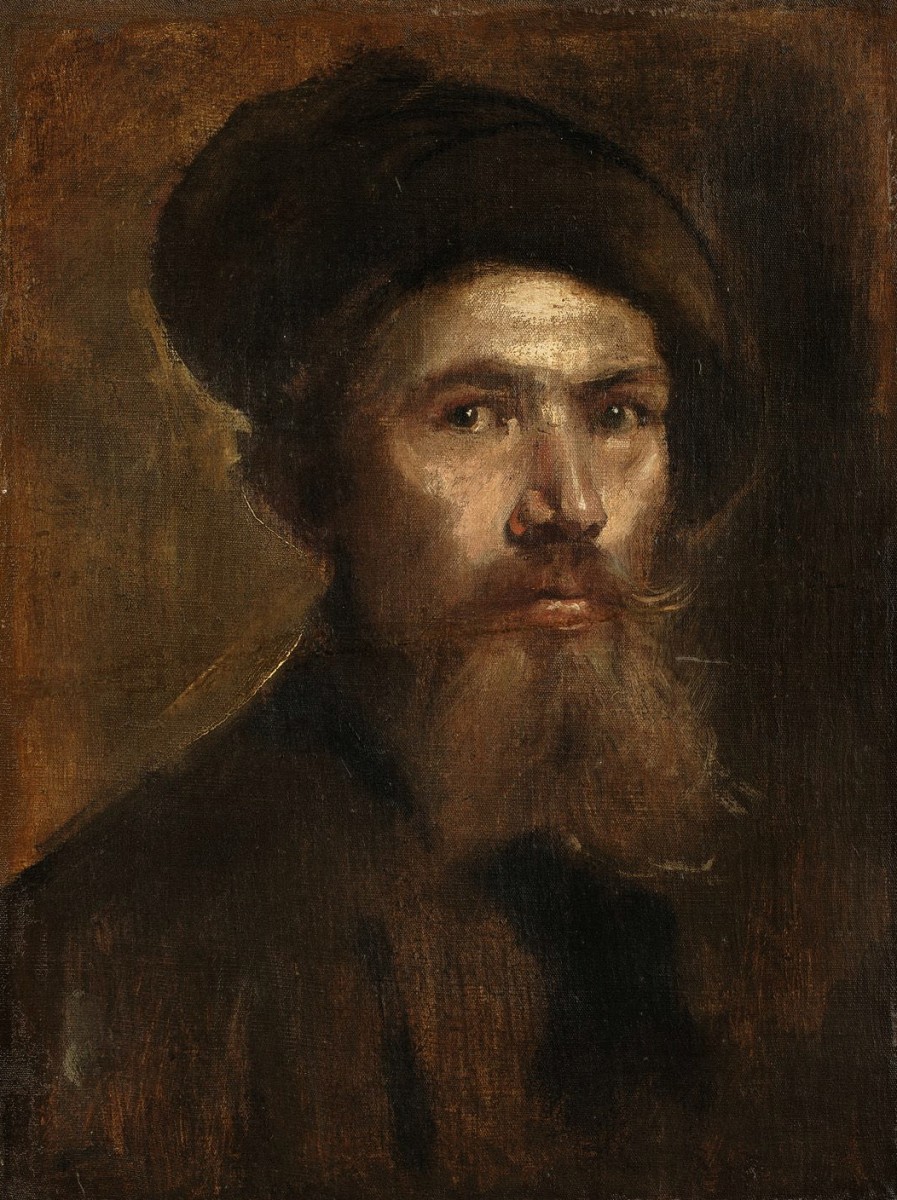 "Pictură. Portret" by Franz von Lenbach