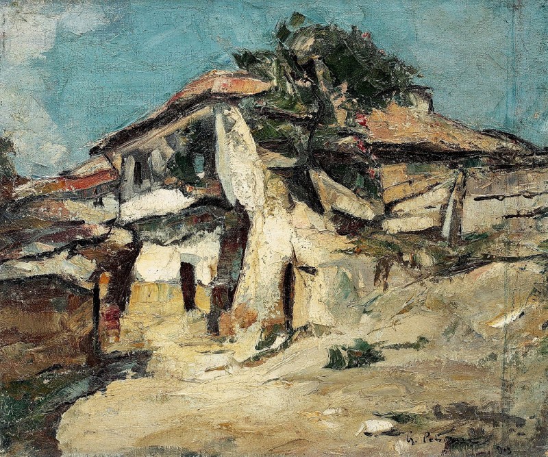 "Composition" by Gheorghe Petrașcu