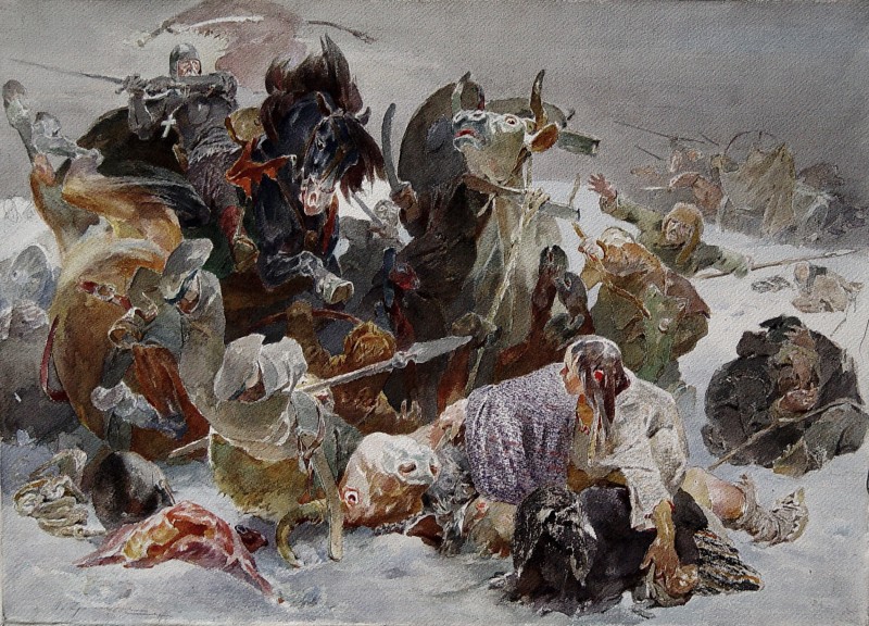 "Desen. Istoric" by Leonid Grigoraşenco