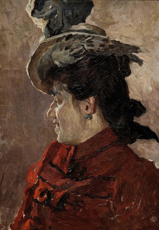 "Painting. Portrait" by Carlos Federico Sáez