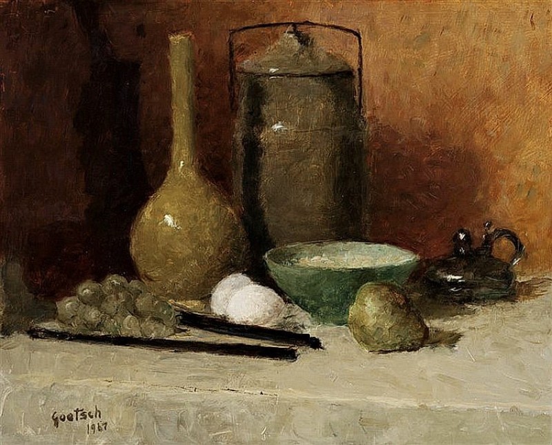 "Painting. Still life" by Gustav F. Goetsch