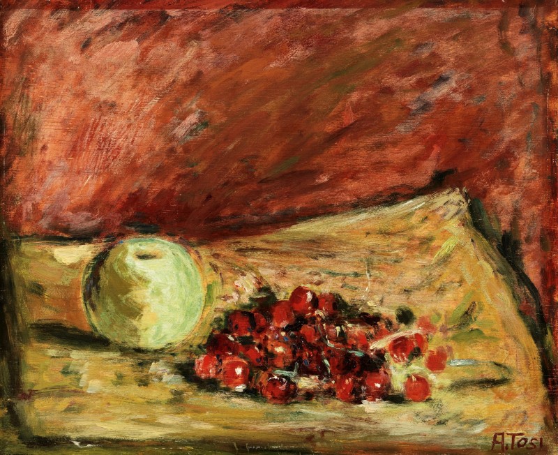 "Pictură. Natură statică" by Arturo Tosi