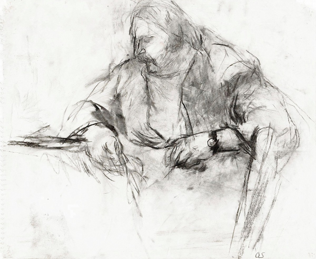"Desen. Figură / semifigură" by Olle Skagerfors