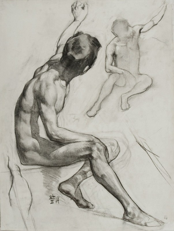 "Desen. Nud" by Dmitry Nikolaevich Kardovsky