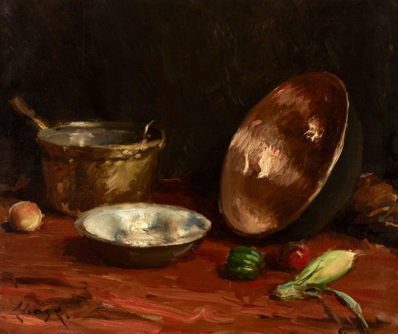"Painting. Still life" by William Merritt Chase