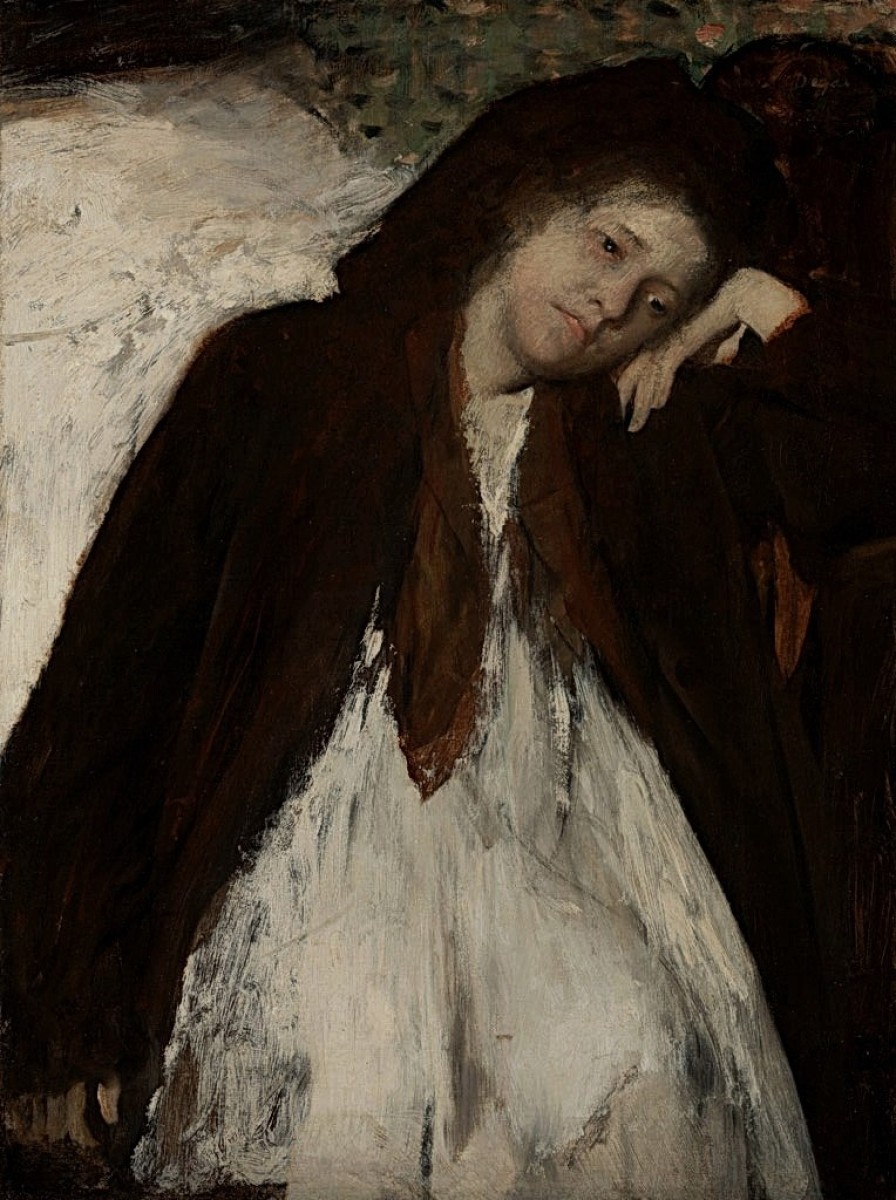 "Pictură. Figură / semifigură" by Edgar Degas