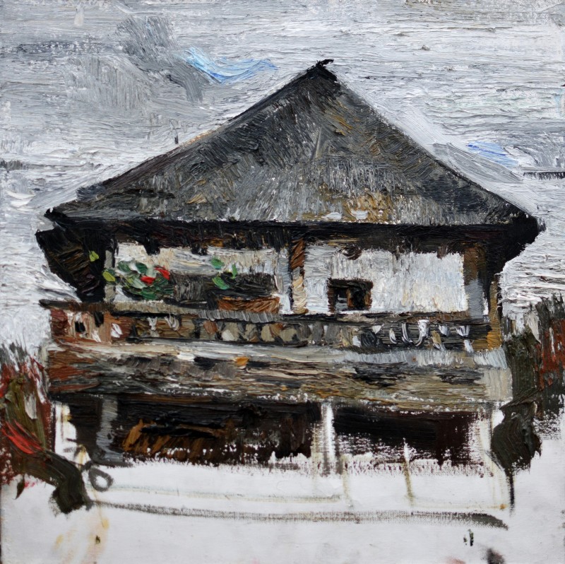 "Живопись. Пленэр. Пленэр в Румынии" by Диана Румегхеа, масло / холст