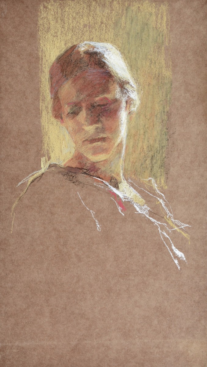 "Schiță / crochiu. Portret. Proces de studiu" by Maxim Romaniuc