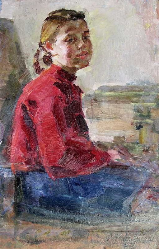 "Painting. Figure" by Ivan Petrovich Kirilenko