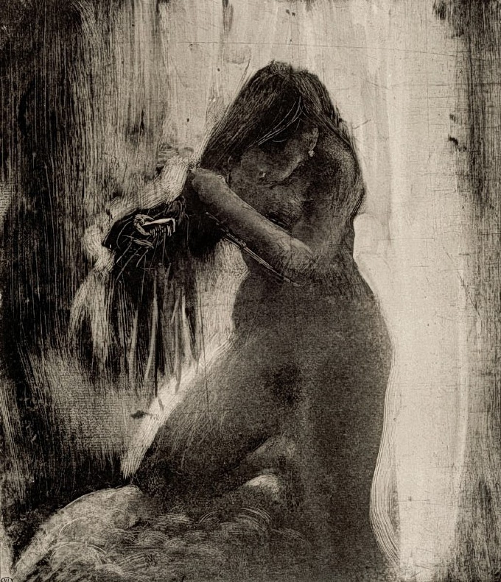 "Drawing. Nude" by Edgar Degas