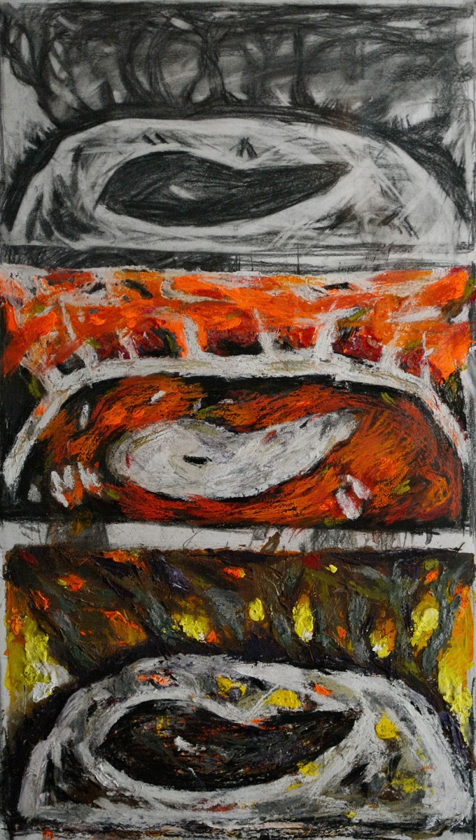 "Schițe la compoziție. Nud" by Carolina Leagul, 2012
