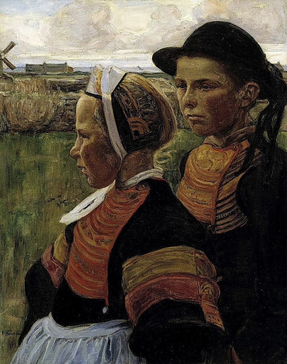 "Painting. Figure" by Elizabeth Nourse