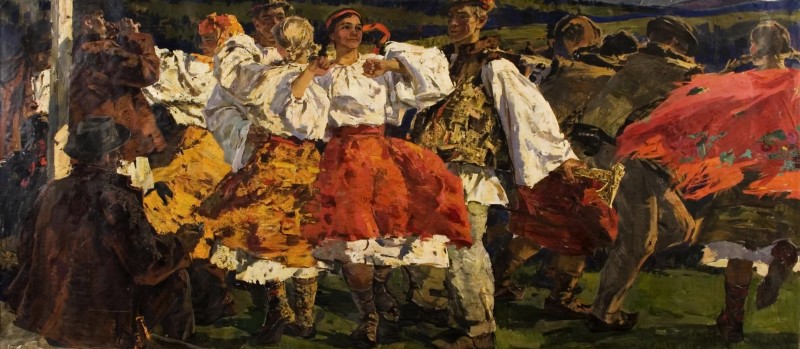"Compoziție. Oameni" by Tatyana Nikolaevna Golimbievskaya