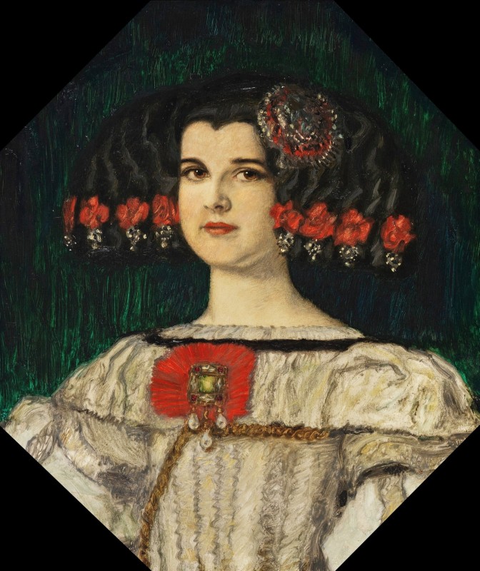"Живопись. Портрет" by Franz von Stuck