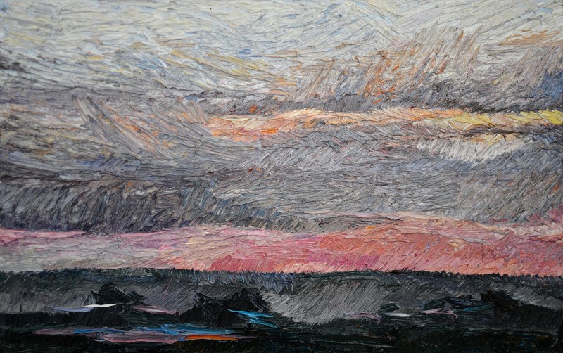 "Живопись. Пленэр. Пленэр в Румынии" by Думитрица Знаида, масло / холст