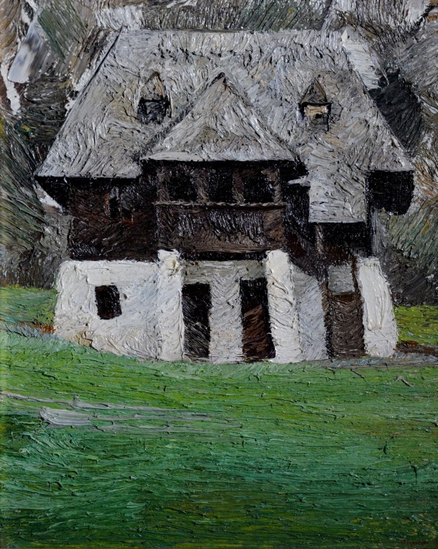 "Живопись. Пленэр. Продолжительный" by Александра Cлапатиуc, 520x420mm, масло / холст